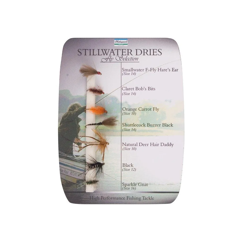 Shakespeare SIGMA FLY SELECTION 1 STILLWATER DRIES Assorted