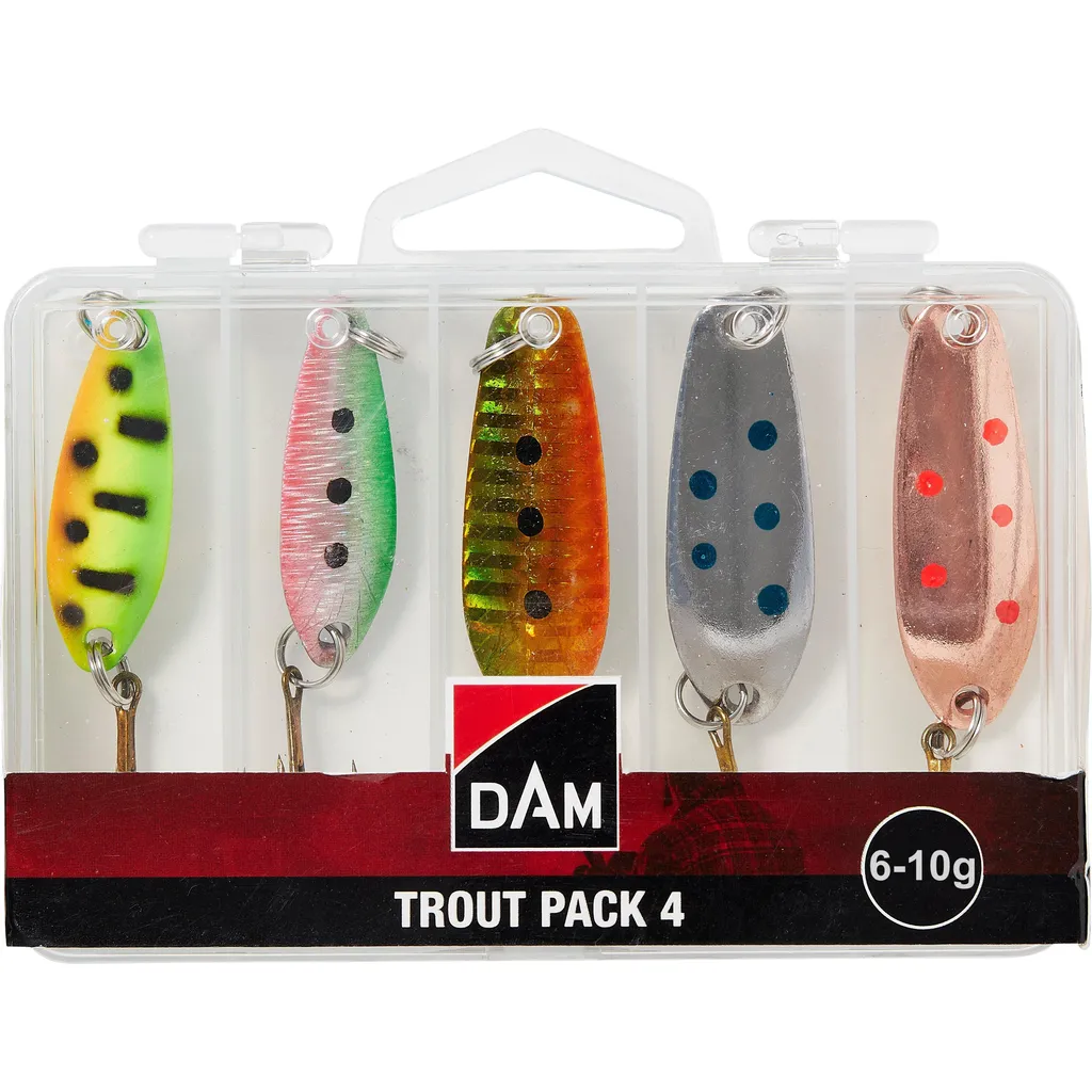 DAM TROUT PACK 4 INC. BOX 4–5cm 6–10g Assorted