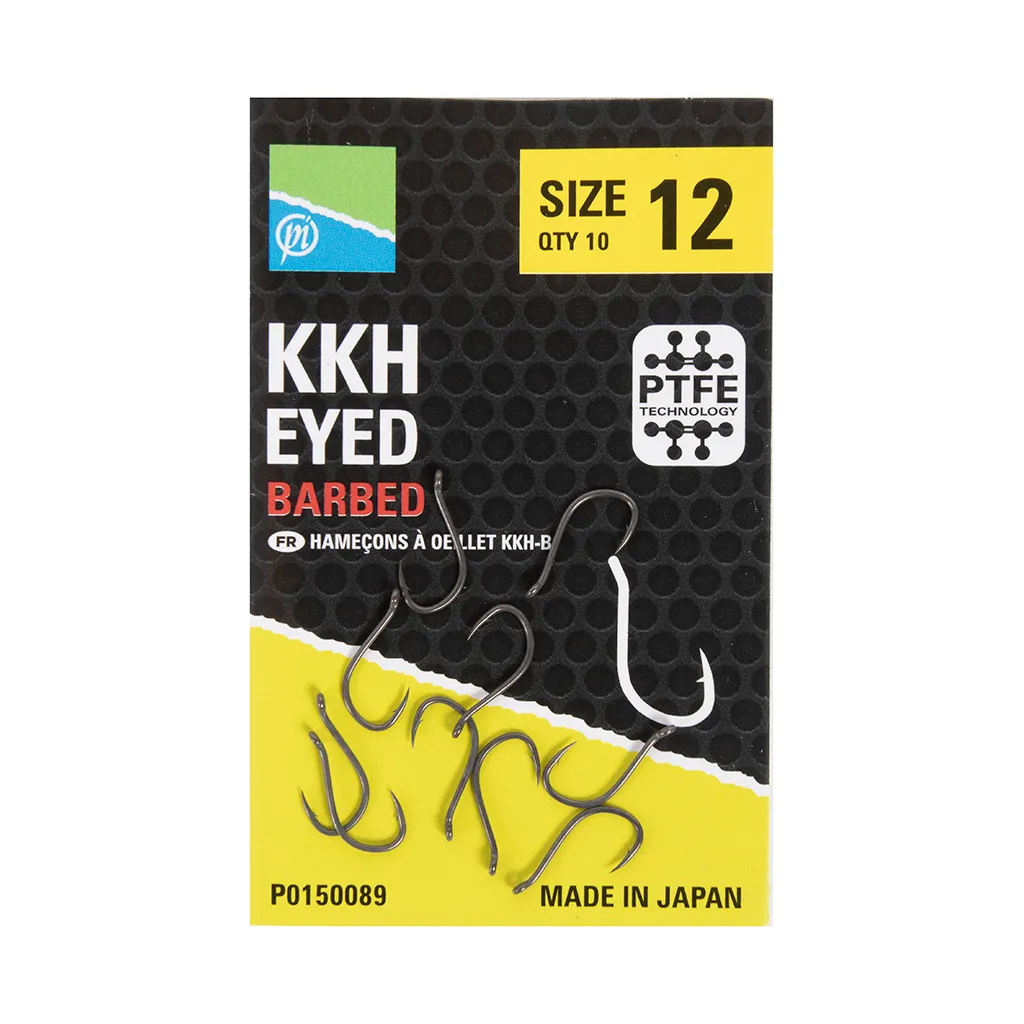 Preston Kkh Barbed Angelhaken #14