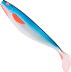 Balzer Shirasu Booster Shad Gummiköder 6cm Blue Artic