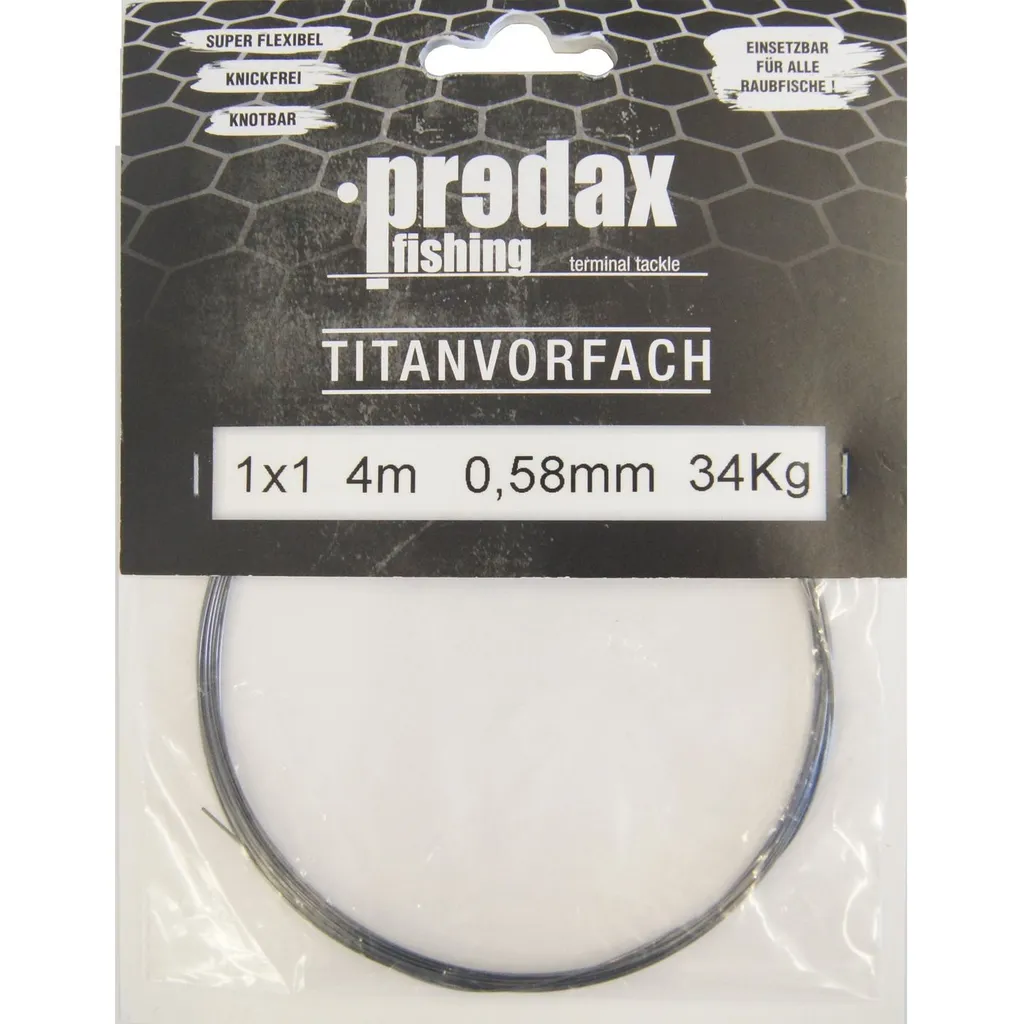 Predax Titanvorfach 1x1 400cm 34kg 0.58mm