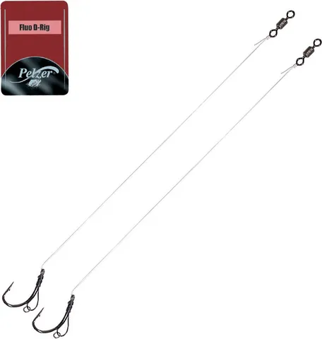Pelzer Fluo D-Rig Karpfenrigs 2 2pcs
