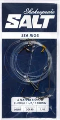 Shakespeare SALT Rig 1/0 Flapper Rig 1 Up 1 Down