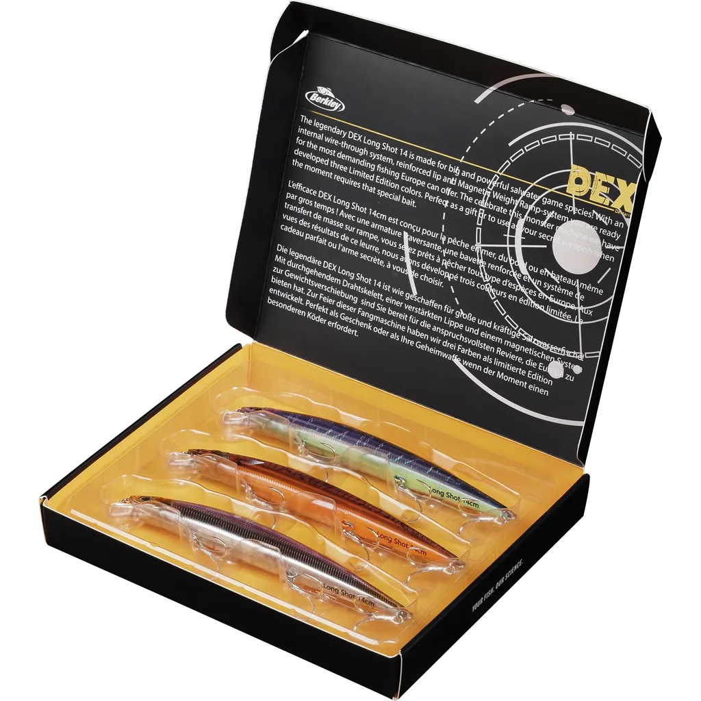 Berkley DEX Long Shot Köderset Limited Edition Box