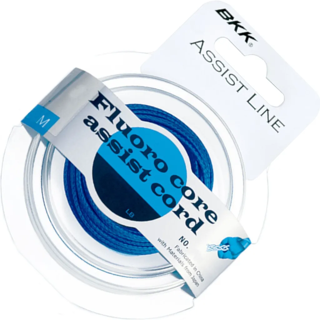 BKK Fluoro Core Assist Cord 500cm 45.36kg
