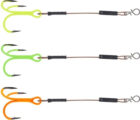 Balzer Shirasu 1x7 UV Stinger Rig 1 Treble Hook