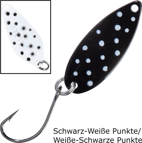 Balzer Spoons Pro Staff Series Catcher 2g Schwarz-Weiße Punkte/Weiße-Schwarze Punkte