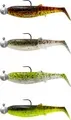 Savage Gear Cannibal Shad Mix 20g 12.5cm 4pc Clear Water Mix