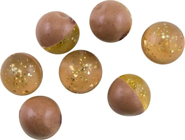 Berkley PowerBait Power Clear Eggs Floating 14g 12pc Clear Gold Natural