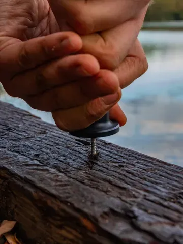 Fox Black Label Stage Stand & QR Insert Bankstick