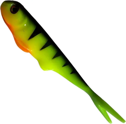 KSM River Fighters FatKamp Gummiköder 20cm Firetiger