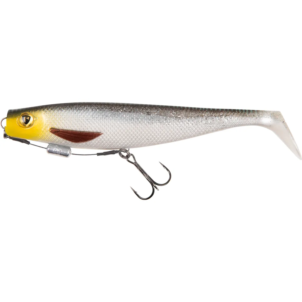 Fox Rage Pro Shad Loaded Loaded Swimbait 18cm 46g Silver Halo