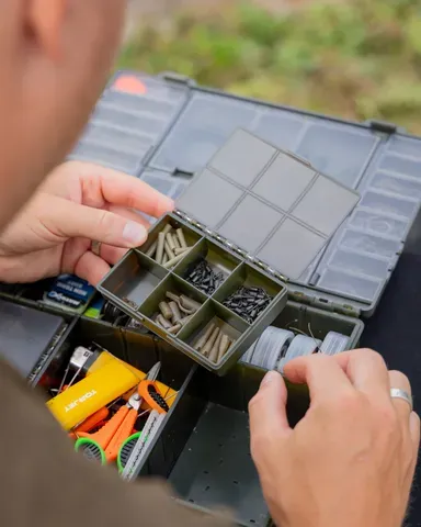 Fox Edges Tackle Box 6 Compartments Internal Plastic