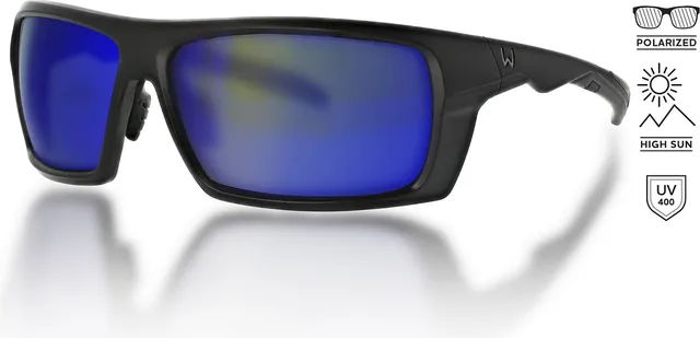 Westin W6 Sport 30 Polarisationsbrille Smoke / Blue Mirror