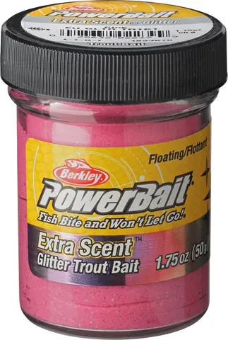 Berkley PowerBait Glitter Forellenpaste 50g Pink