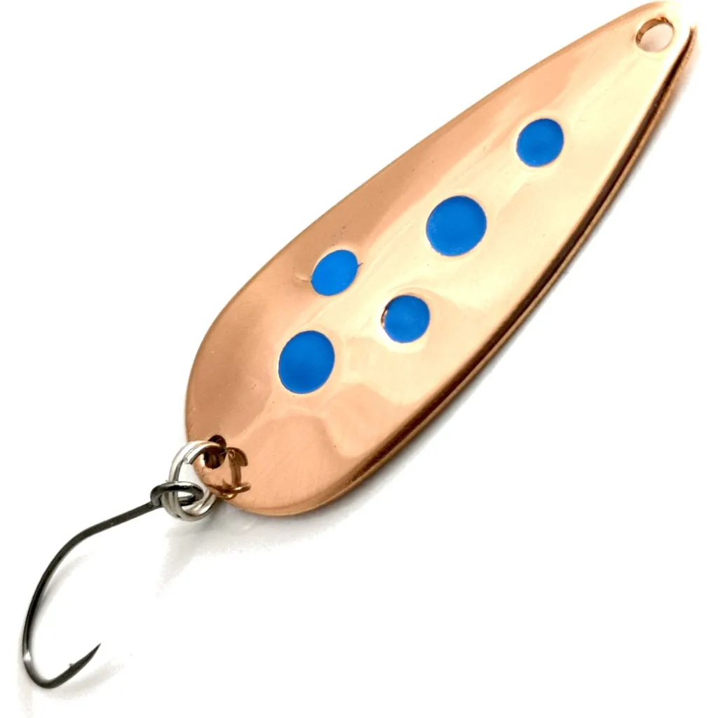 Troutwerk Spoon 4cm 5g Kupferfarben/Blaue Punkte