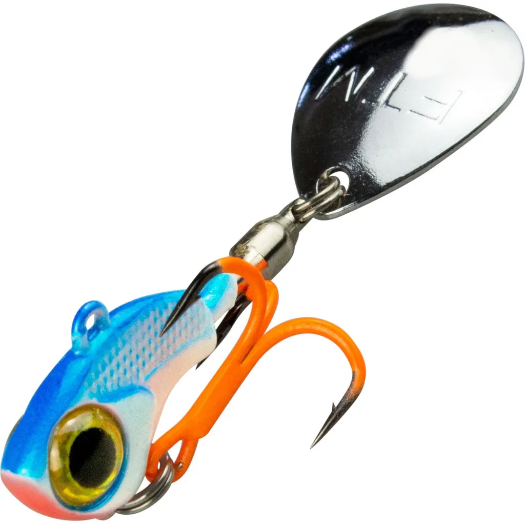 Seika Pro Musashi Big Eye Spin Tail 16g Flashing Bleak