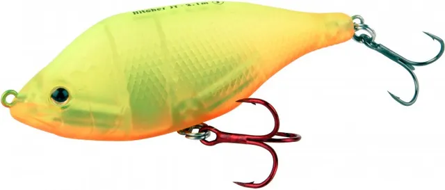 Fox Rage Hitcher Jerk & Twitch Jerkbait 12cm 60g Hot Lemon Green