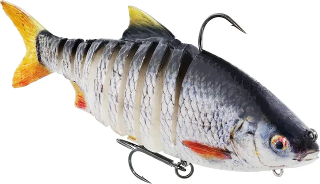 Westin Ricky The Roach Multi Jointed R2F Gummifische 14cm 41g Glitter Roach Sinking