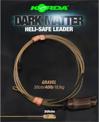 Korda Dark Matter Vorfach Heli Safe 50cm 18kg Gravel