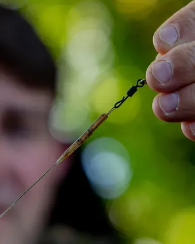 Fox Edges Wide Gape Rig Size 6 9.1kg 2pcs Camo Short Line Aligna