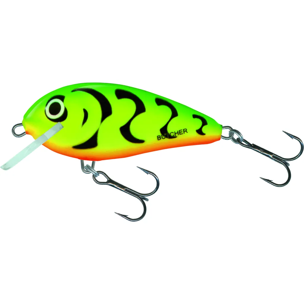 Salmo Butcher Crankbait Floating 5cm Green Tiger