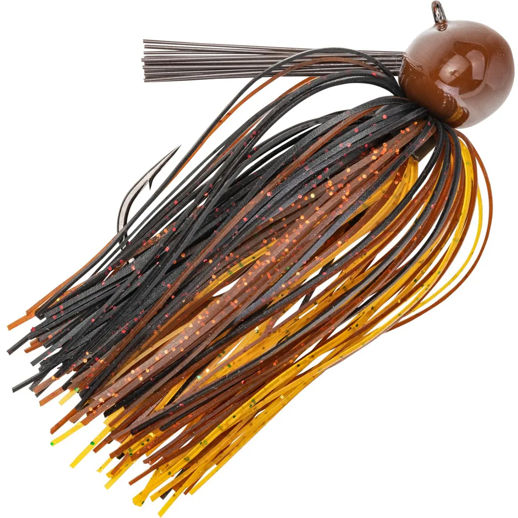 Strike King Tour Grade Football Jig 21.3g Black Brown Amber