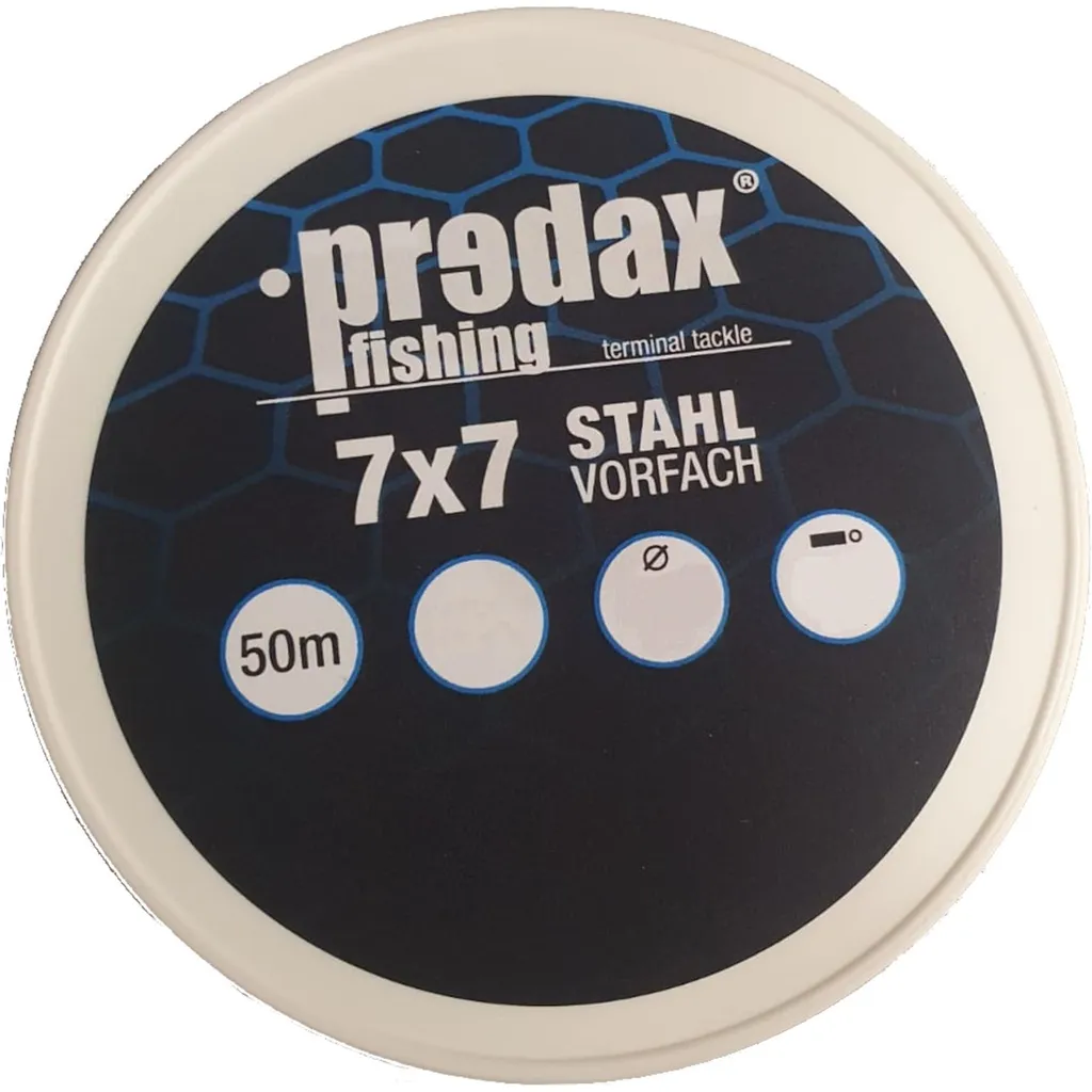 Predax Stahlvorfach 7x7 9kg 0.28mm