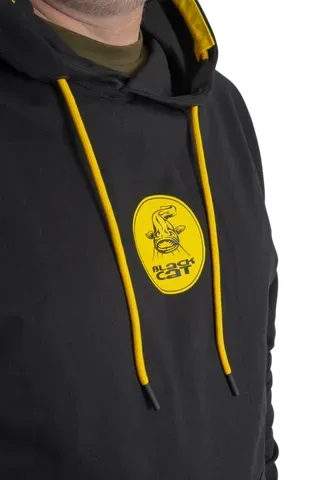 Black Cat Black Hoody M
