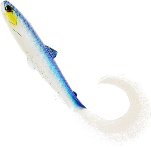 Westin Bullteez Curltail Gummiköder 10cm 6g Blue Headlight