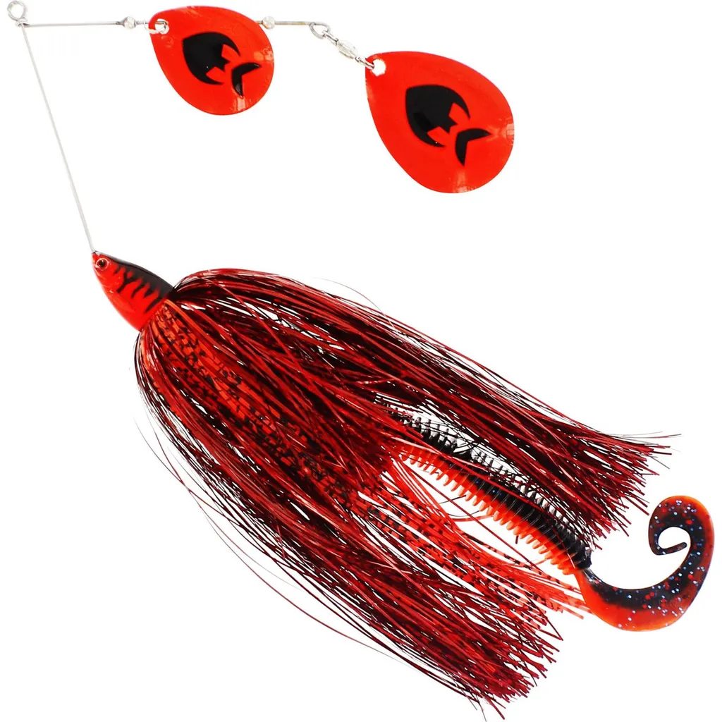 Westin Monster Vibe Colorado Blades Spinnerbait 65g Flash Red