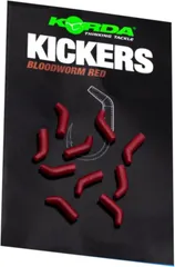 Korda Kickers X-Large Bloodworm Red