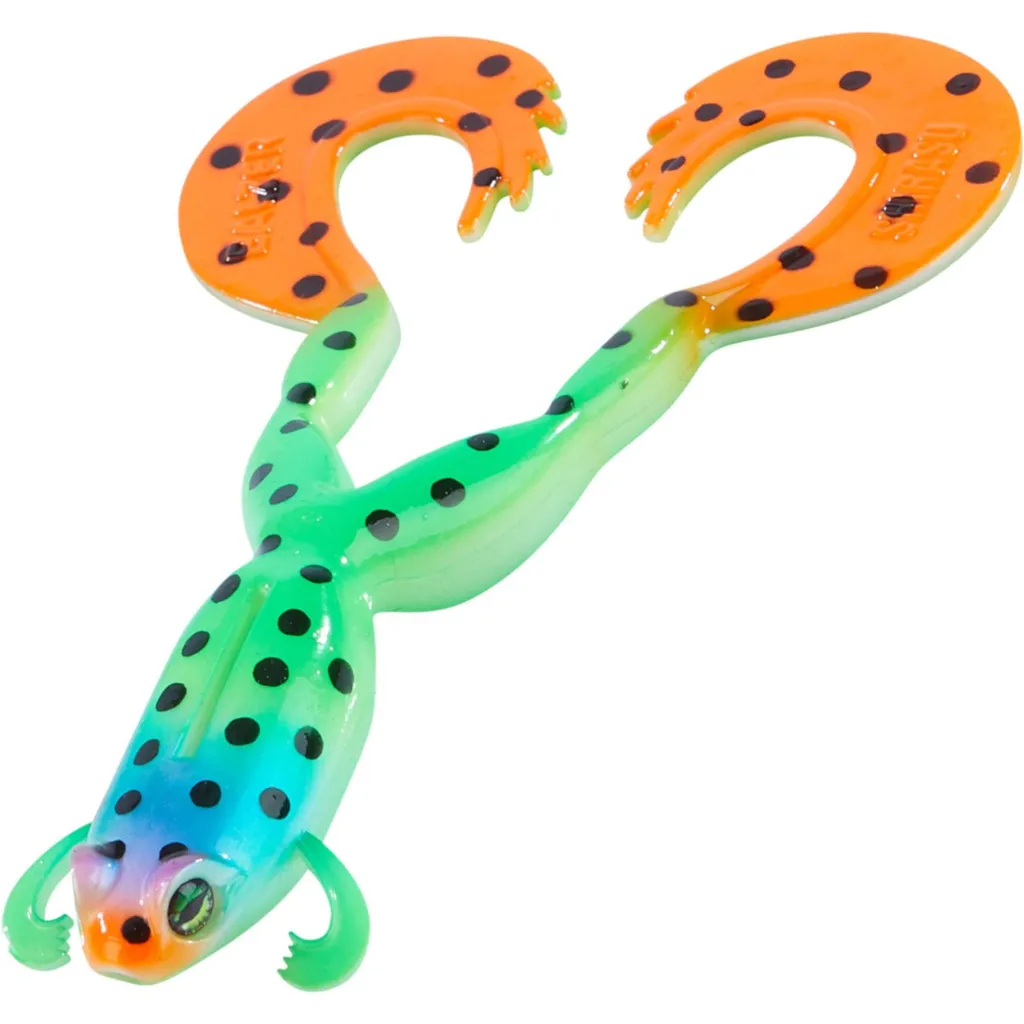 Balzer Shirasu Clone Frog Gummiköder 12cm 16g Spicy Rainbow UV