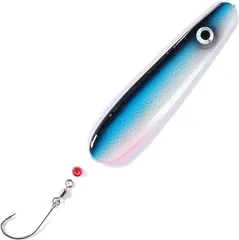 Troutwerk Inline Blinker Sea Trout Lure 71249 7.4cm 22g Black Blue Silver Red
