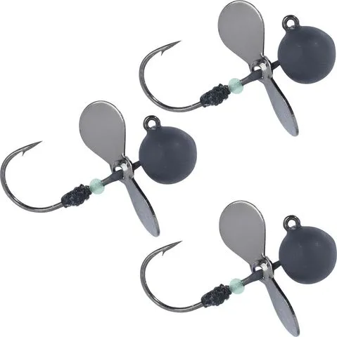 Balzer Shirasu Micro Jig mit Propeller Jig Heads 3g 4