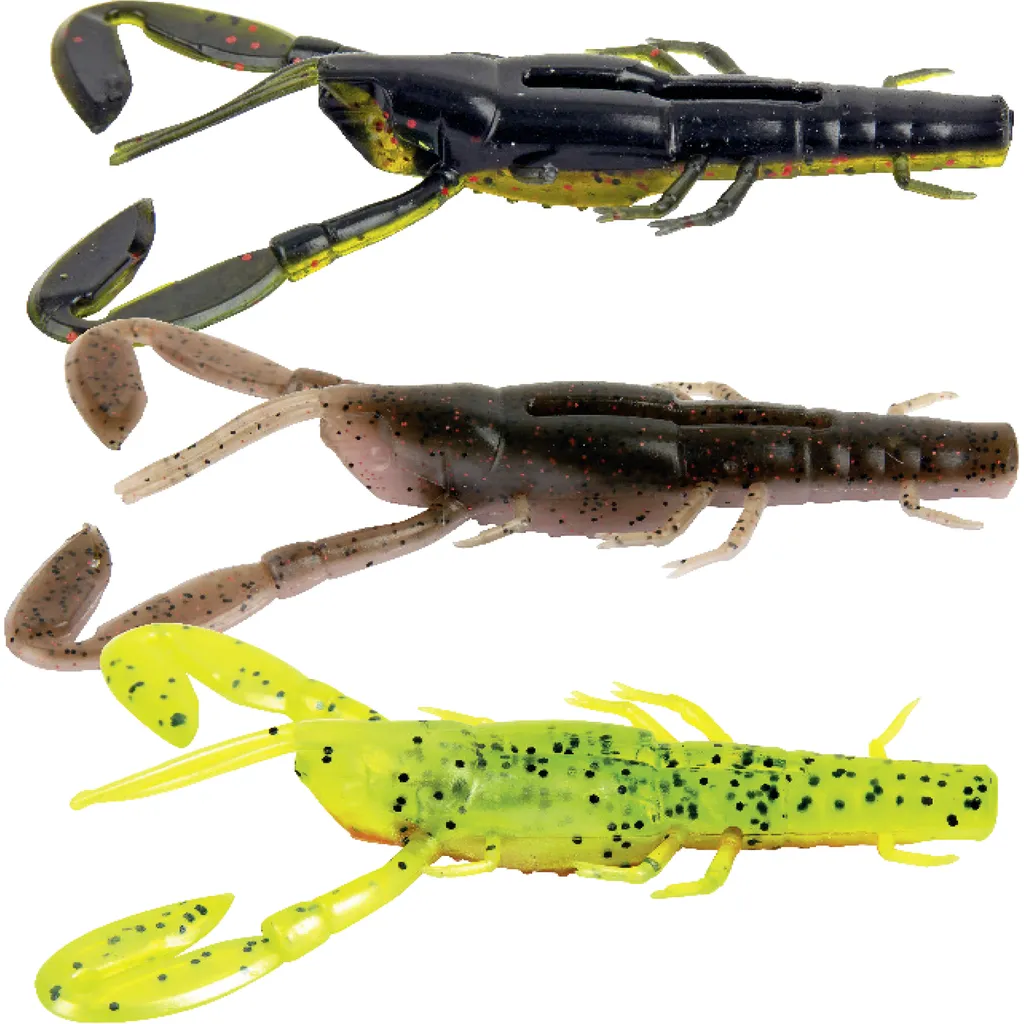 Fox Rage Critter Gummikrebse 7cm UV Mixed 3pc