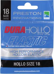 Preston Dura Hollo Elastic Size 18