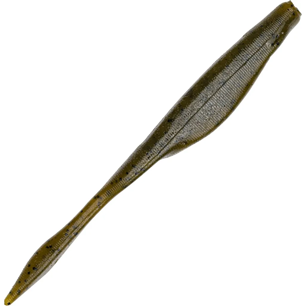 Strike King Caffeine Shad Gummifische Green Pumpkin 12,5cm
