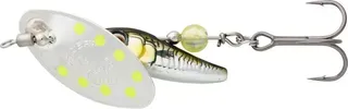 Savage Gear Sticklebait Spinner 7.3g Green Silver Ayu