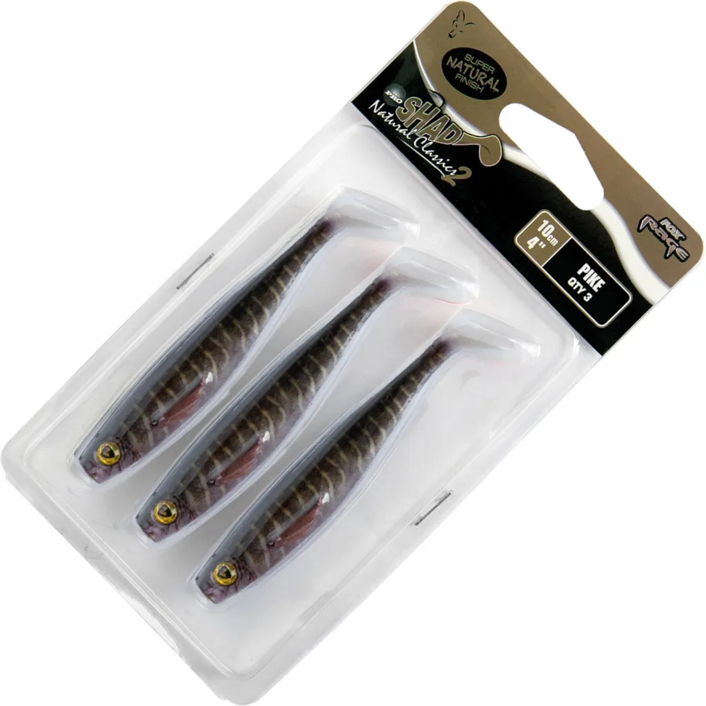 Fox Rage Pro Shad 10cm Super Natural Pike