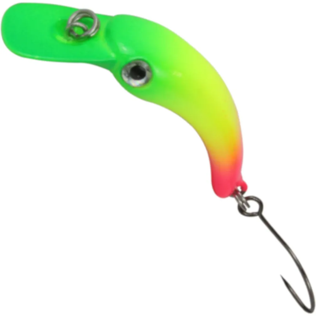 FTM Masu Wobbler 1.2g 2.9cm Grün Gelb Pink