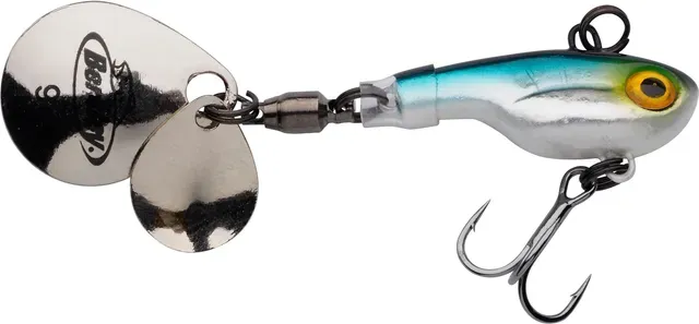 Berkley Pulse Spintail 6cm 9g Blue Silver Glitter