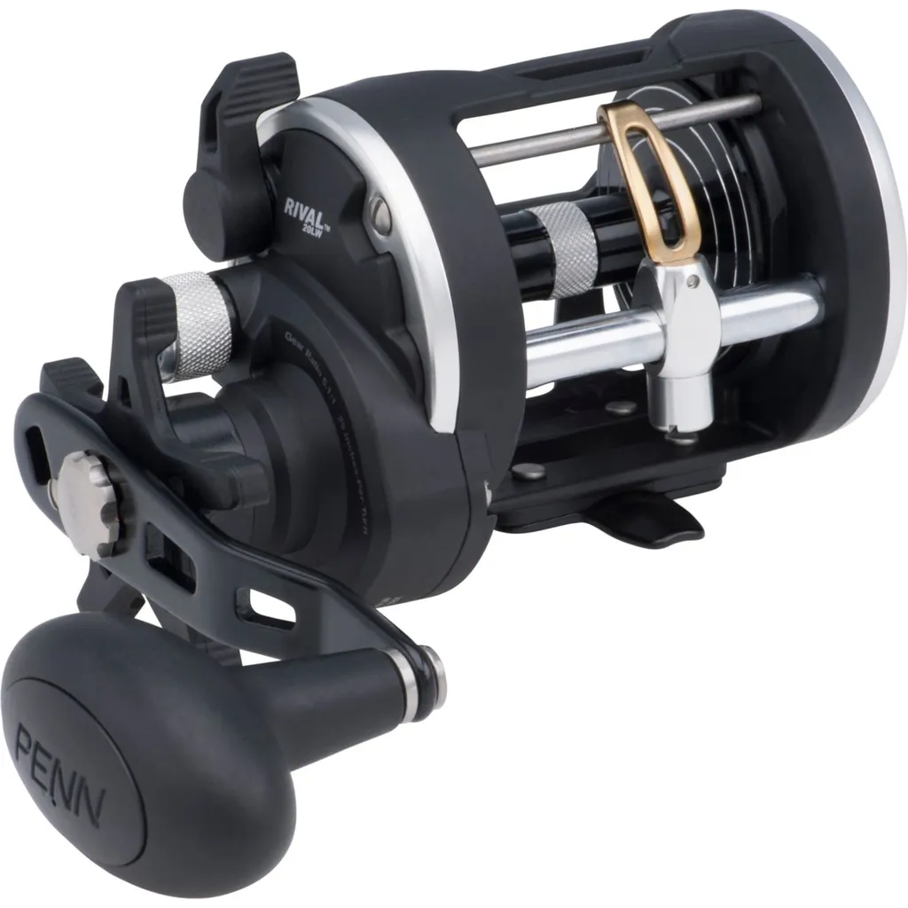 Penn Rival 20 Level Wind Reel 5.1:1 Rechtshand