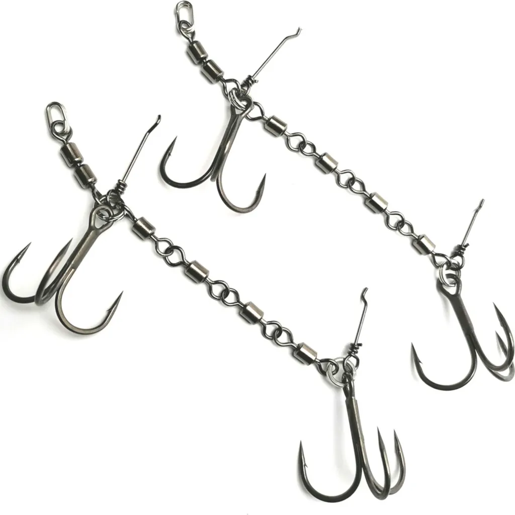 Pikecraft The 4 Swivel Stinger Rig #2/0 2pc