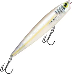 Lucky Craft Gunfish 95NF Topwater 9.5cm 12g Silver Cheek Chartreuse Shad