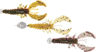 Westin Crecraw Slim R 'N R Weiche Köder 5.5cm 1–2.5–3.5g Clear Water