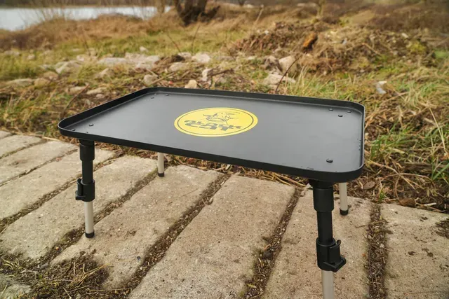 Black Cat Bivvy Table 49.5cm 1100g Aluminium