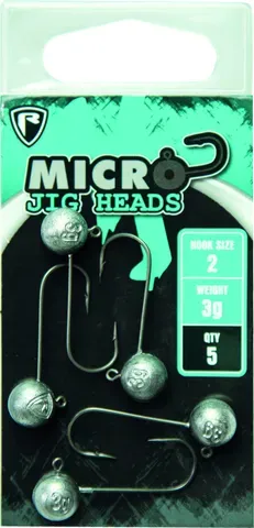 Fox Rage Micro Jig Heads 3g Size 4