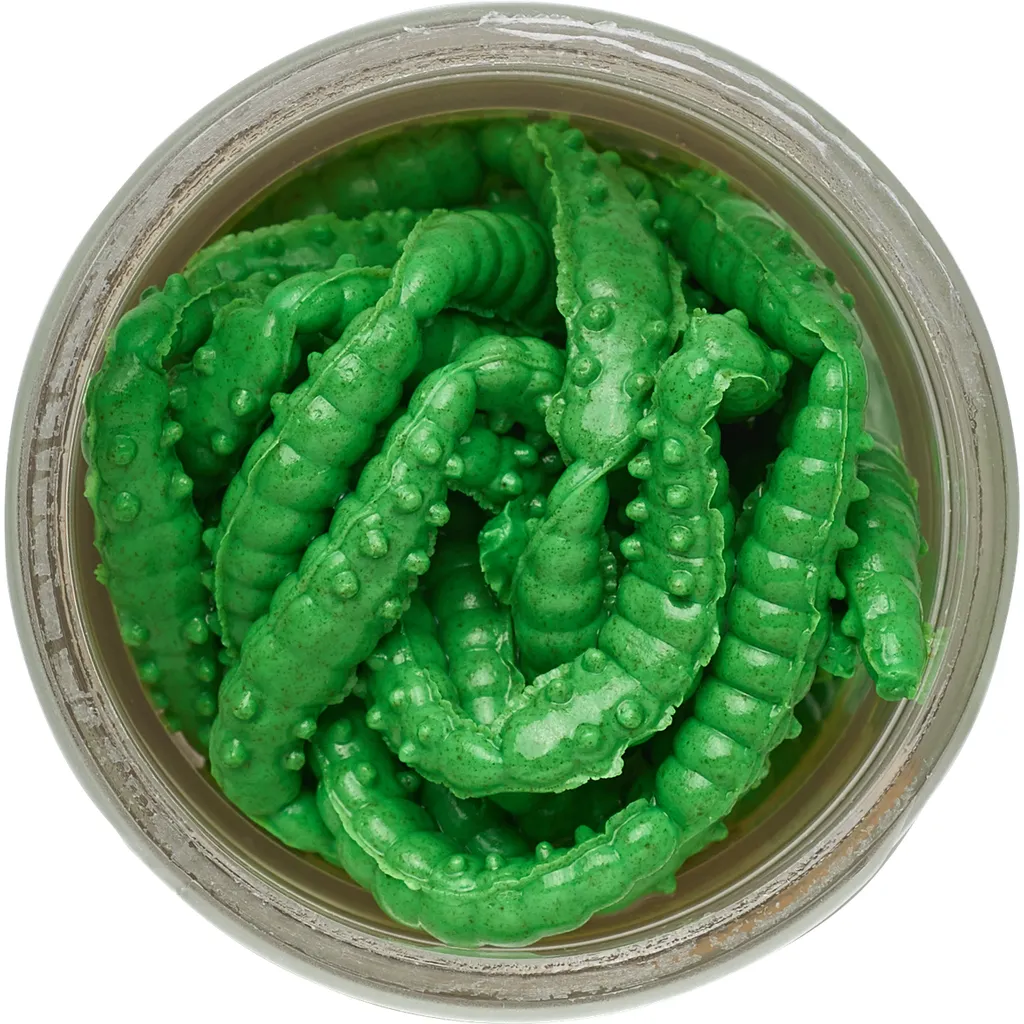 Berkley PowerBait Power Honey Worm EBPHW2.5-SPGN 2.5cm Spring Green