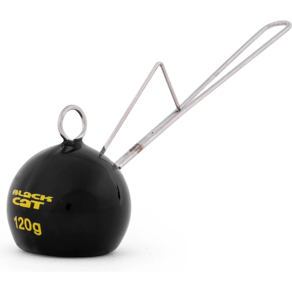 Black Cat Cat Ball Dead or Alive System Senker & Gewicht 120g Black
